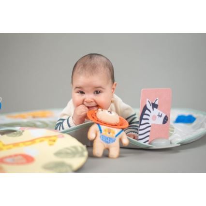 Taf Toys - Tappeto da gioco per bambini con trapezio savana