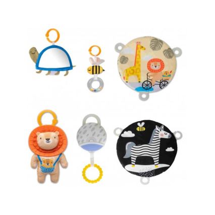 Taf Toys - Tappeto da gioco per bambini con trapezio savana
