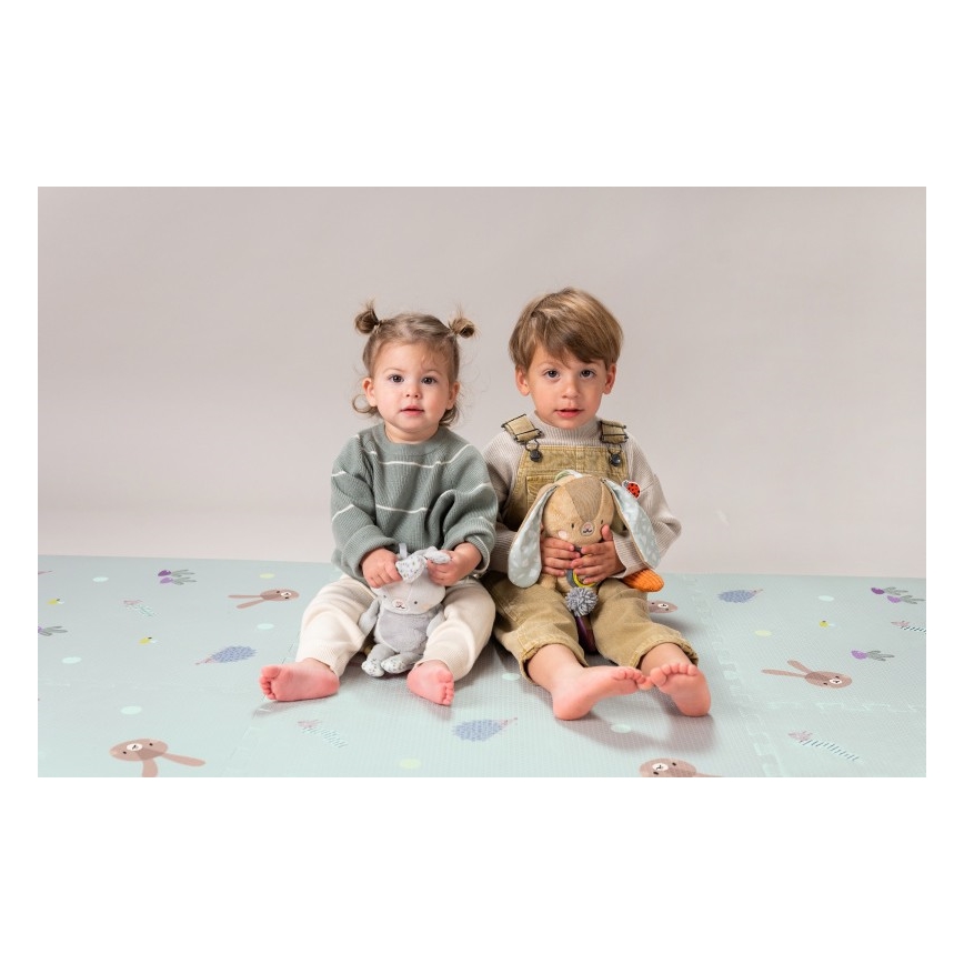 Taf Toys - Tappeto da gioco per bambini XL Puzzle Giardino
