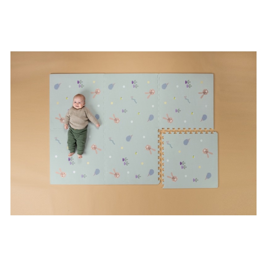 Taf Toys - Tappeto da gioco per bambini XL Puzzle Giardino