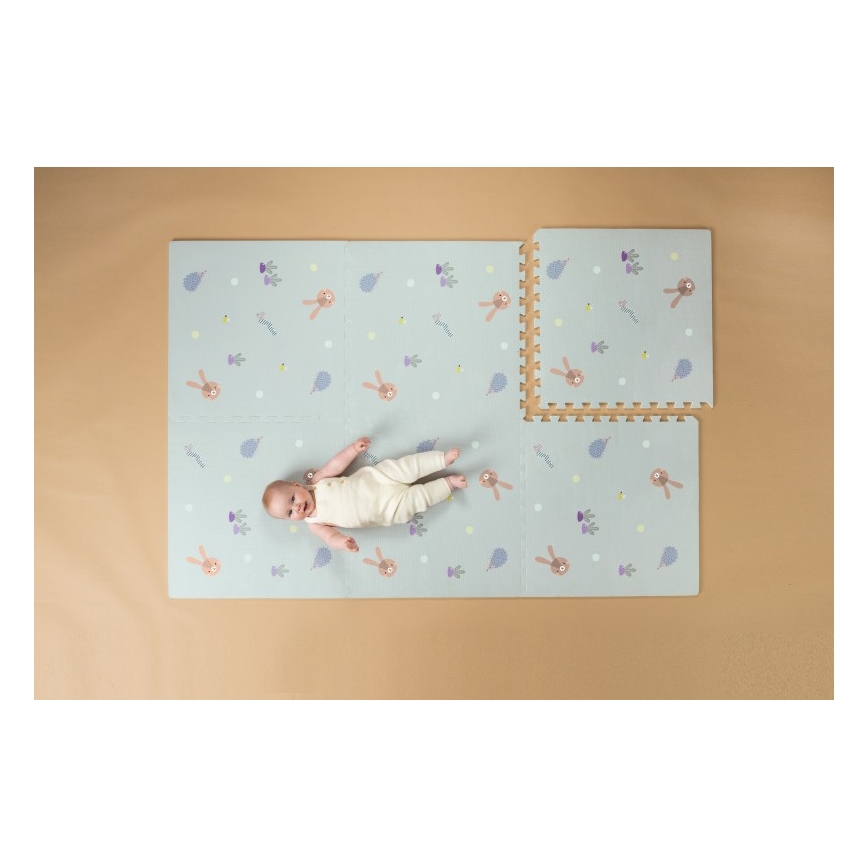 Taf Toys - Tappeto da gioco per bambini XL Puzzle Giardino