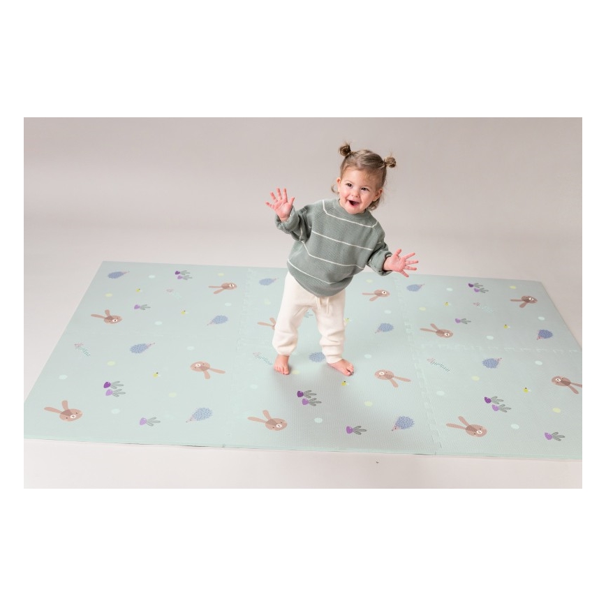 Taf Toys - Tappeto da gioco per bambini XL Puzzle Giardino
