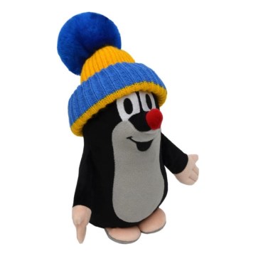 Talpa di peluche con berretto, 25 cm