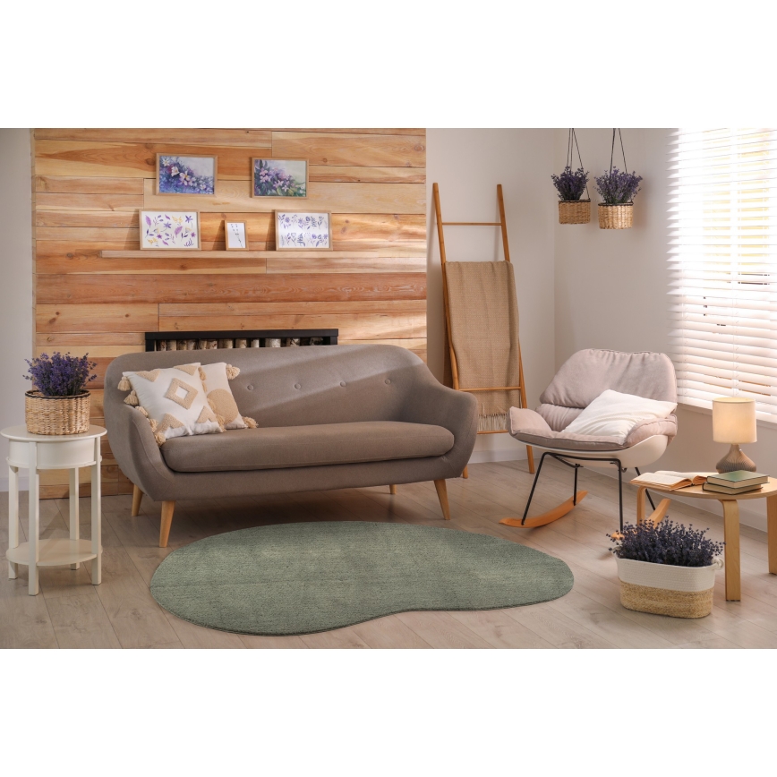 Tapis antidérapant LOREN 120x170 cm vert foncé