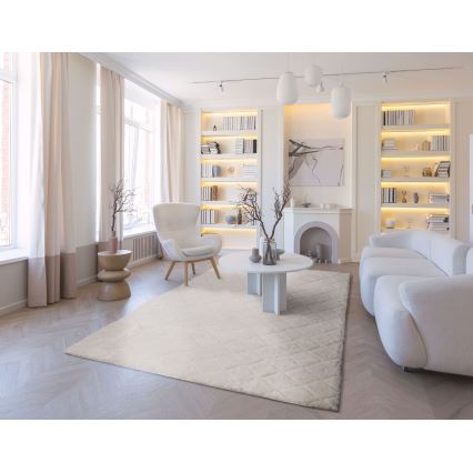 Tapis antidérapant MODENA NEW 80x140 cm crème
