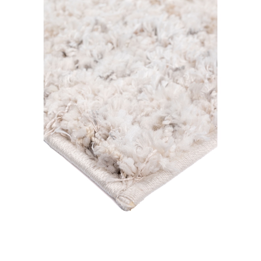 Tapis BILBAO SHAGGY 80x150 cm beige