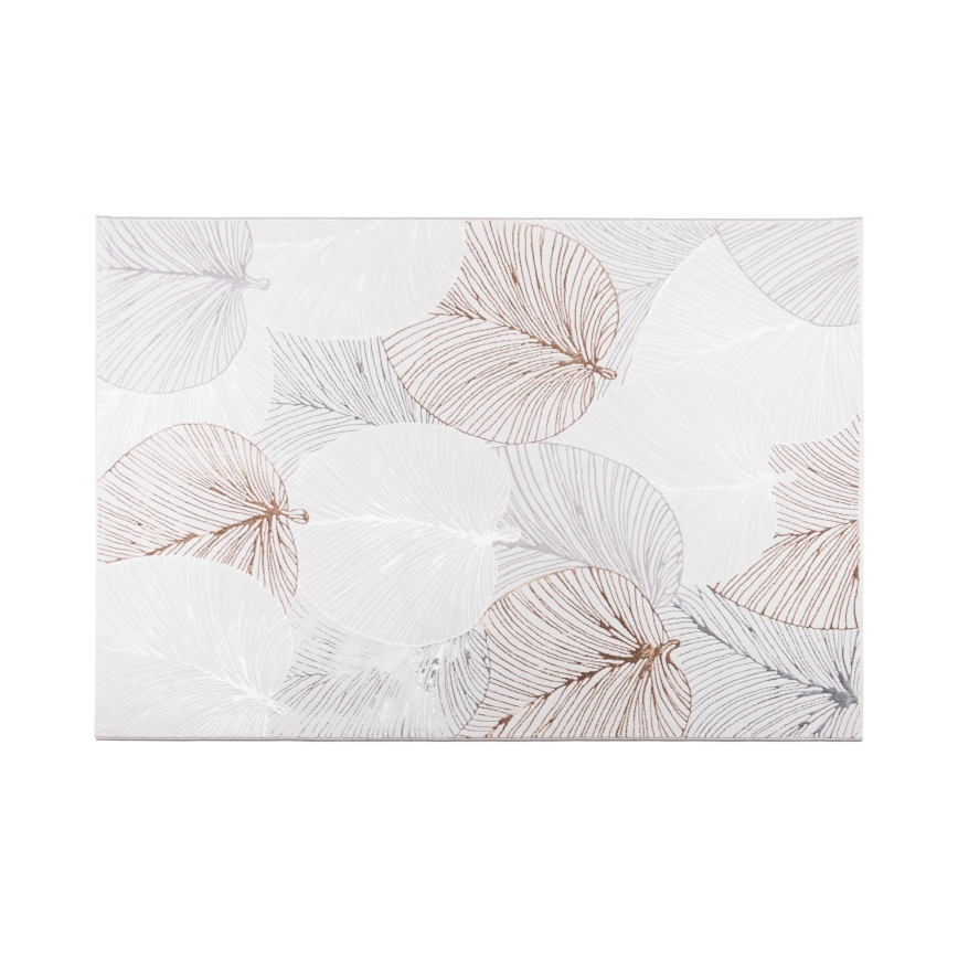 Tapis CREATION 120x170 cm 1950 g/m2 gris/beige/blanc