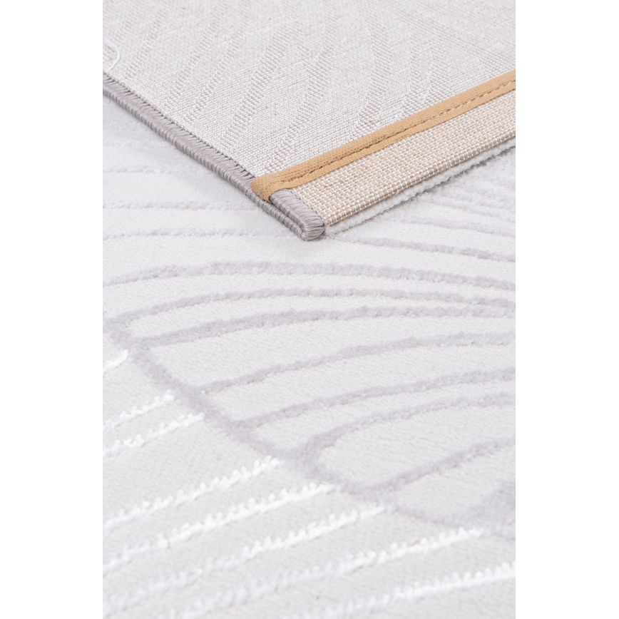 Tapis CREATION 120x170 cm 1950 g/m2 gris/beige/blanc