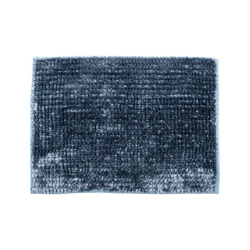 Tapis de bain antidérapant CHENILLE 50x80 cm gris anthracite