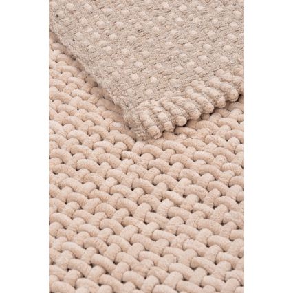 Tapis de bain BELWEDER 60 x 100 cm beige