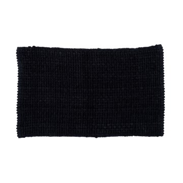Tapis de bain BELWEDER 60 x 100 cm, noir