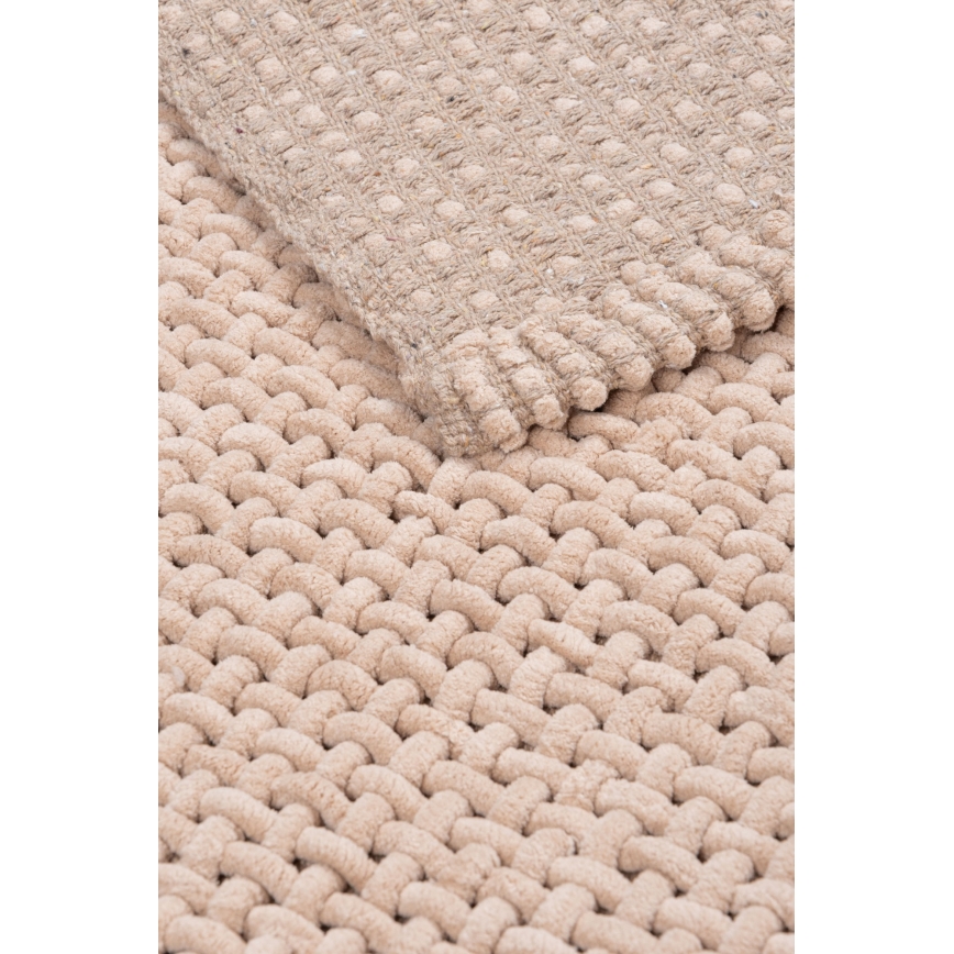 Tapis de bain BELWEDER 60x100 cm beige