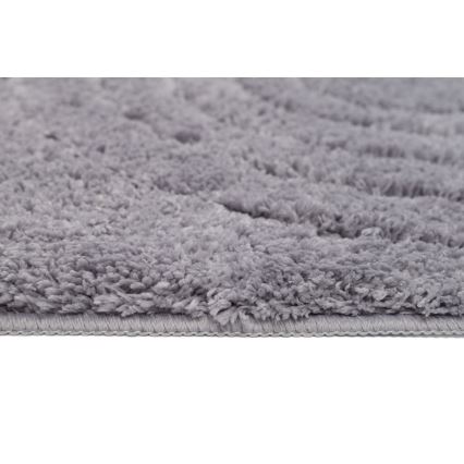 Tapis de bain CARMEN 50x80 cm gris