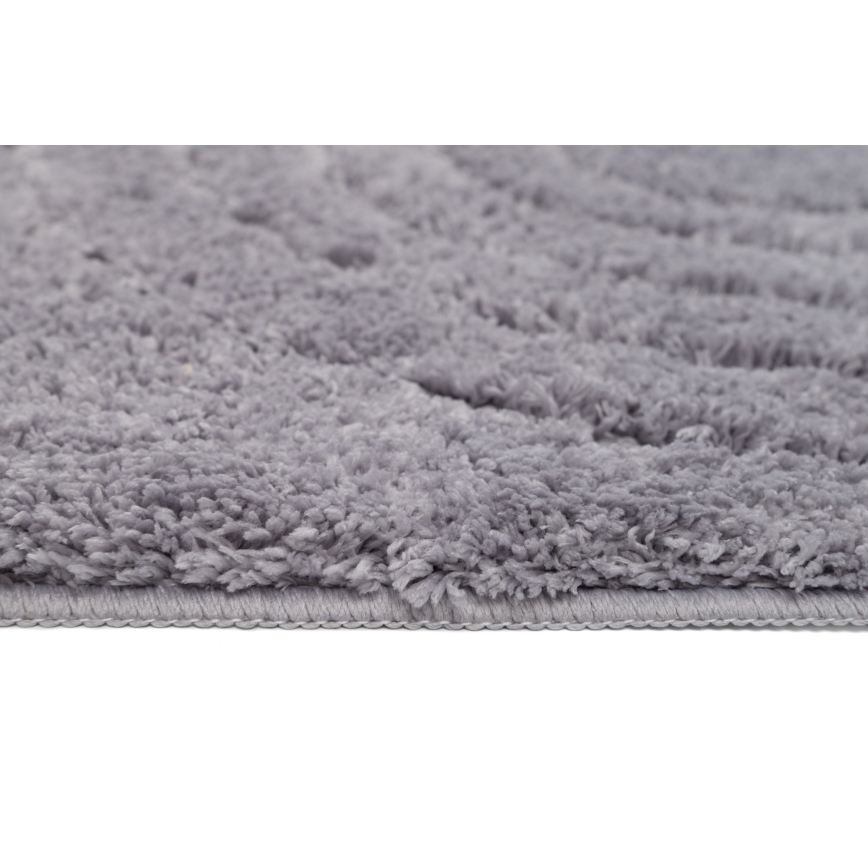 Tapis de bain CARMEN 50x80 cm gris
