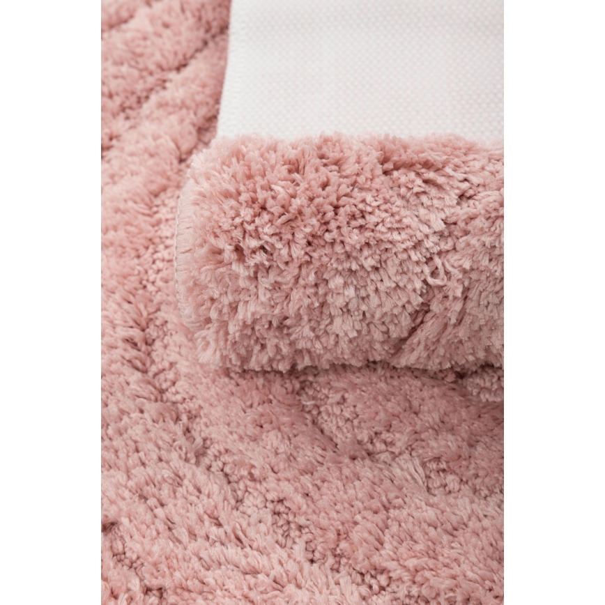 Tapis de bain CARMEN 50x80 cm rose