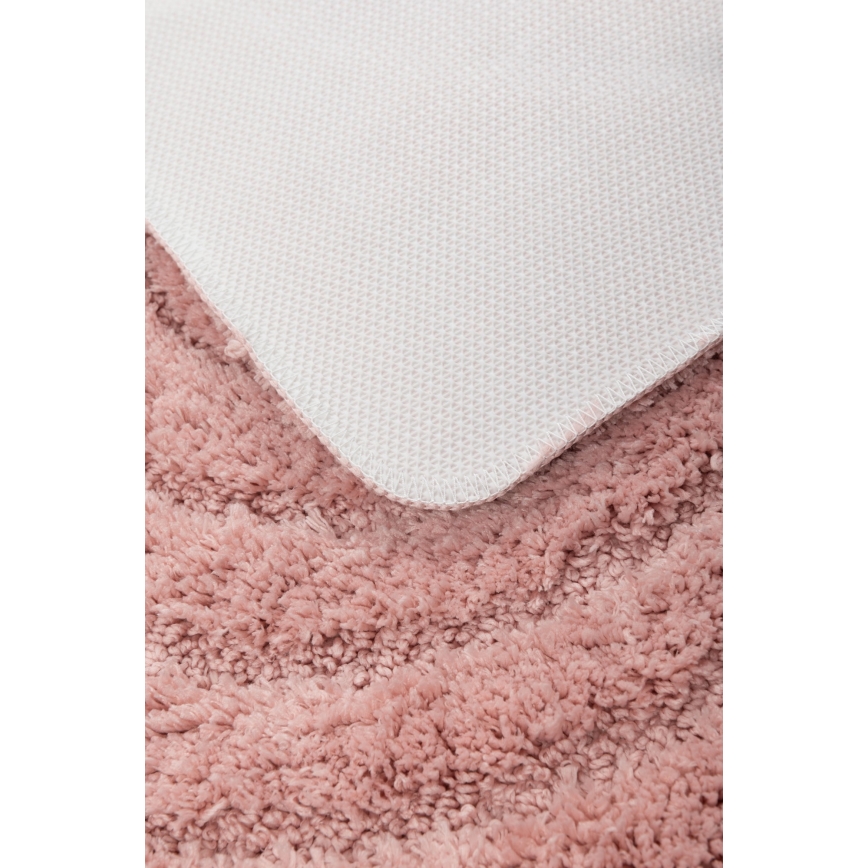 Tapis de bain CARMEN 50x80 cm rose