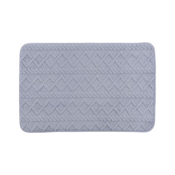 Tapis de bain NEW STYLE 3D 60x90 cm gris