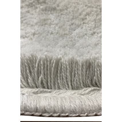 Tapis de salle de bains HAVAI 80x140 cm gris