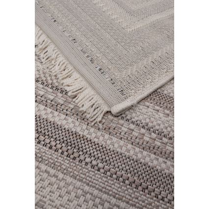 Tapis d'extérieur ORIA 120 x 170 cm gris