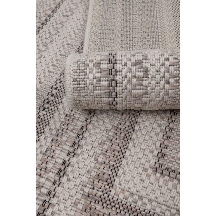 Tapis d'extérieur ORIA 120 x 170 cm gris