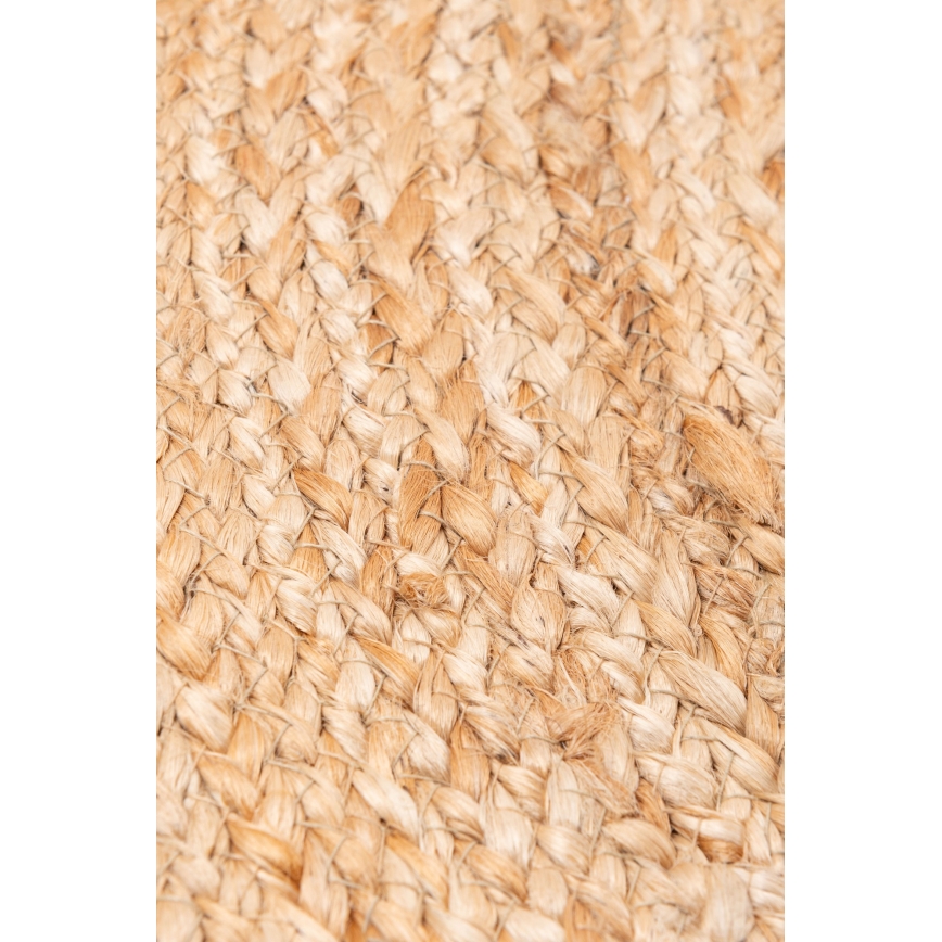 Tapis JUTA 100 cm beige/naturel