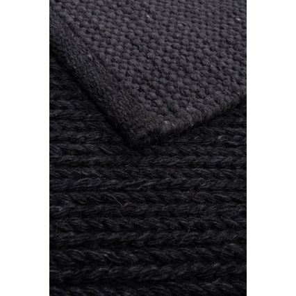 Tapis naturel FIR WOOL 120x170 cm 2600 g/m2 anthracite