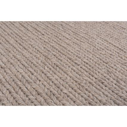 Tapis naturel FIR WOOL 120x170 cm 2600 g/m2 beige