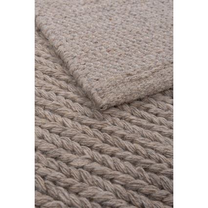 Tapis naturel FIR WOOL 70 x 140 cm, 2600 g/m², beige