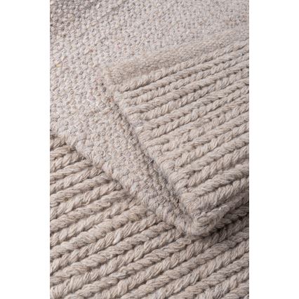 Tapis naturel FIR WOOL 70 x 140 cm, 2600 g/m², beige