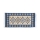 Tapis oriental réversible KILIM 80x150 cm bleu/beige