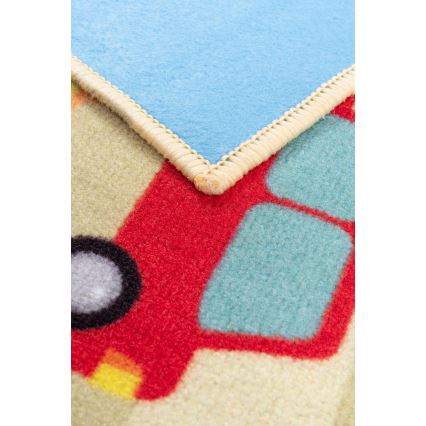 Tapis pour enfants STELLA STREETS 100x150 cm beige/ville