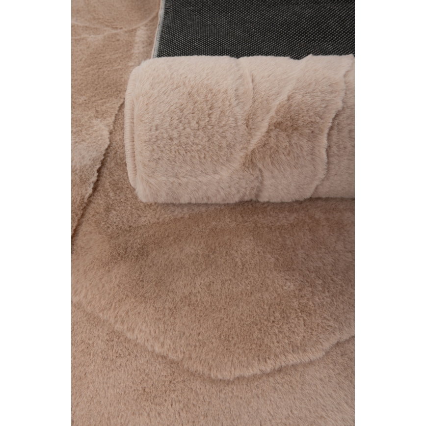 Tapis RABBIT 3D 120x170 cm beige