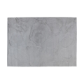 Tapis RABBIT 3D 120x170 cm gris