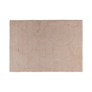 Tapis RABBIT 3D 80x150 cm beige