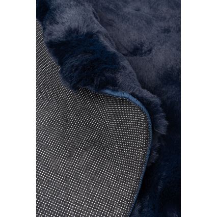 Tapis RABBIT BUBBLE 160 cm bleu foncé