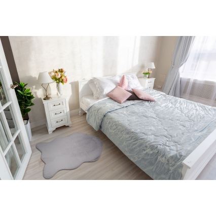 Tapis RABBIT-FOX 60x90 cm gris