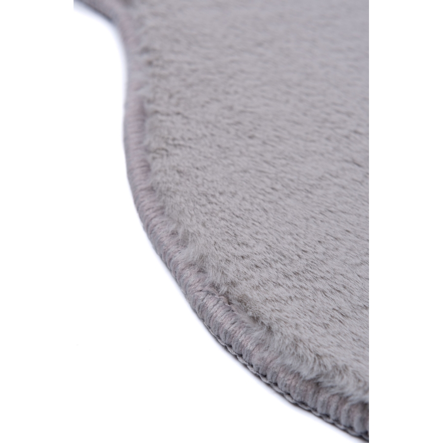 Tapis RABBIT-FOX 60x90 cm gris