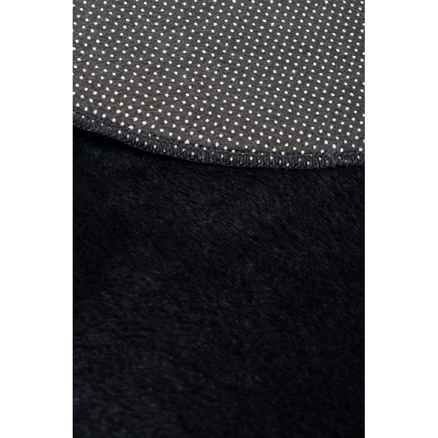 Tapis RABBIT-FOX 60x90 cm noir