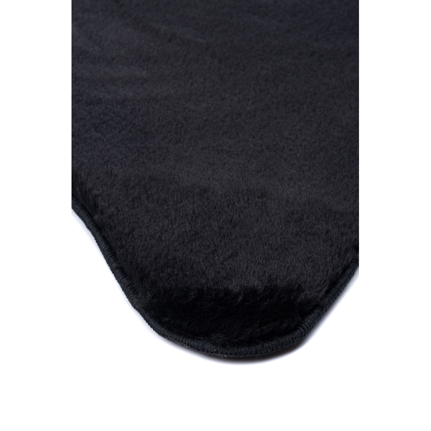 Tapis RABBIT-FOX 60x90 cm noir