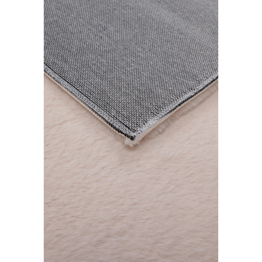 Tapis RABBIT-ROSA NEW 80x150 cm 2000g/m2 couleur crème