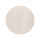 Tapis rond naturel FIR WOOL 160 cm 2600 g/m² crème