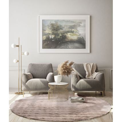 Tapis rond RABBIT BUBBLE 160 cm beige