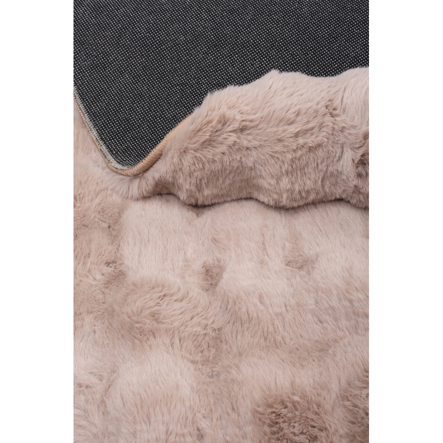 Tapis rond RABBIT BUBBLE 160 cm beige