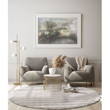 Tapis rond RABBIT BUBBLE 160 cm crème