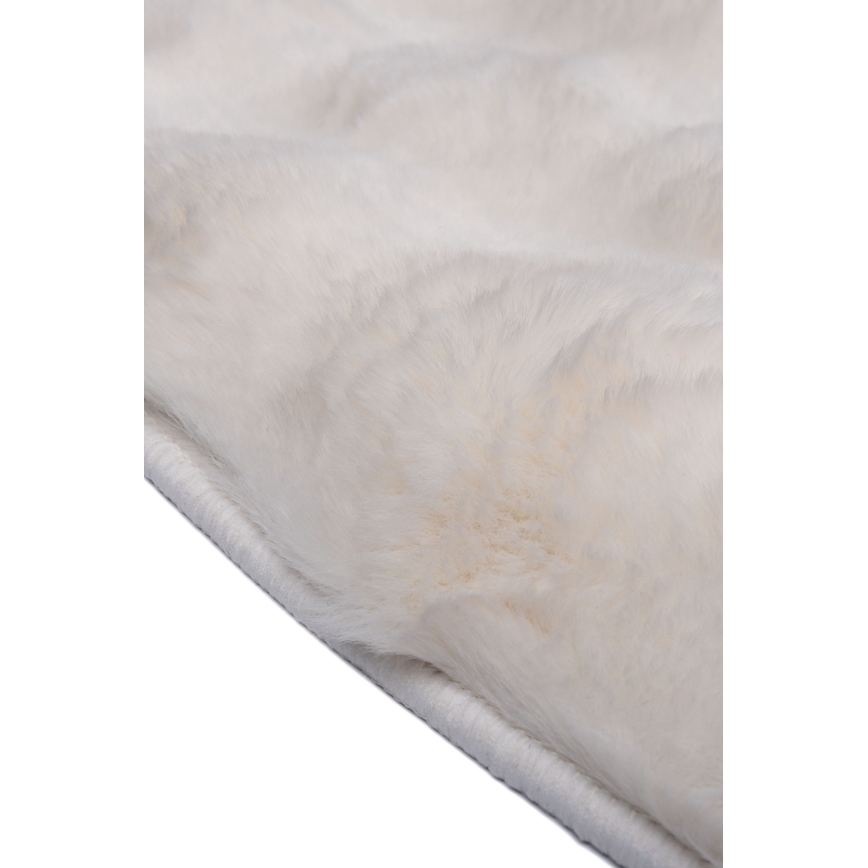 Tapis rond RABBIT BUBBLE 160 cm crème
