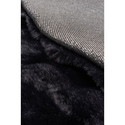 Tapis rond RABBIT BUBBLE 160 cm noir