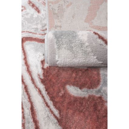 Tapis STONE 80x140 cm rose/gris