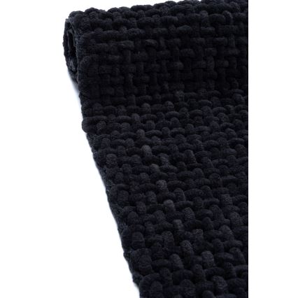 Tappetino da bagno BELWEDER 60x100 cm nero