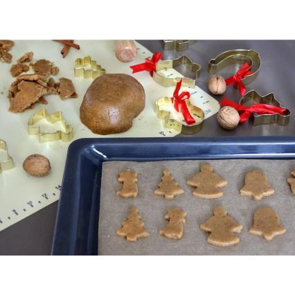 Tappetino da cucina in silicone TORO 52x42 cm crema