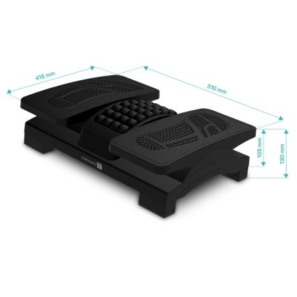 Tappetino da scrivania regolabile CONNECT IT CFH-4105-BK - Nero